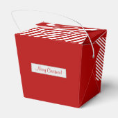 Cute Kerstkoekje voor de voordeur Bedankdoosjes (Achterkant)