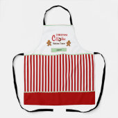 Cute Kerstkoekjes bakteam Apron Schort (Voorkant)