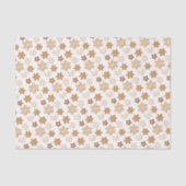 Cute Kerstkoekjes Holiday Tissuepapier (Voorkant)