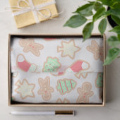 Cute Kerstkoekjespapier Tissuepapier (Geschenk)