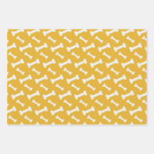 Cute kerstkostume Dog en Duck Illustration Inpakpapier Vel (Voorkant 3)