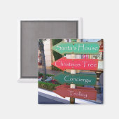 Cute kerstmagneet! magneet (Voorkant / Achterkant)