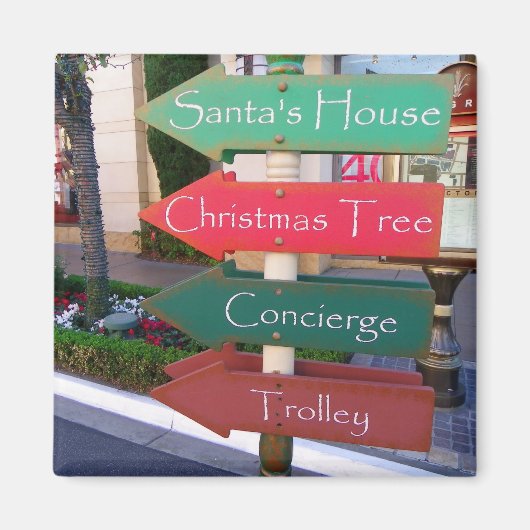 Cute kerstmagneet! magneet (Voorkant)