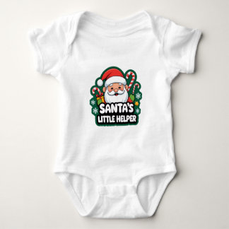 Cute Kerstman Kerst T-Shirt voor Jongens & Meisjes