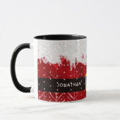 Cute Kerstman Kerstvakantie Pak Mok (Links)