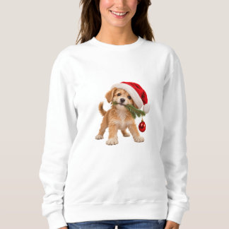 Cute Kerstman Puppyshirt voor Kerst Trui