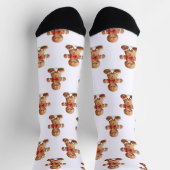 Cute Kerstmannetje Festive Soks Sokken (Top)