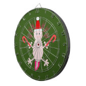 Cute Kerstmis Axolotl Dartbord (Voorkant Rechts)