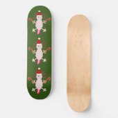 Cute Kerstmis Axolotl Persoonlijk Skateboard (Voorkant)