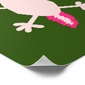 Cute Kerstmis Axolotl Poster (Hoek)