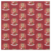 Cute Kerstmis baby cartoon Stof (Swatch)