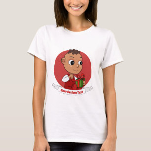 Cute Kerstmis baby cartoon T-Shirt