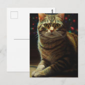 Cute Kerstmis Briefkaart (Voorkant / Achterkant)