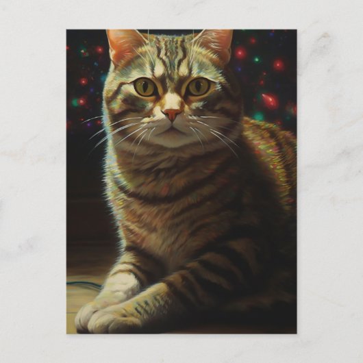 Cute Kerstmis Briefkaart (Voorkant)