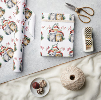 Cute Kerstmis Cadeaupapier