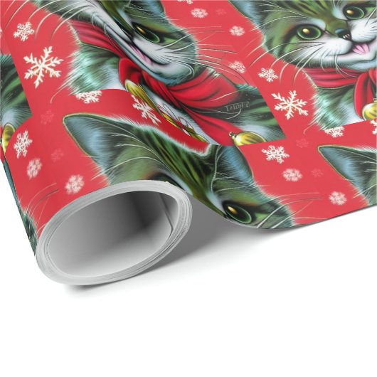 Cute Kerstmis Cadeaupapier (Rol Hoek)