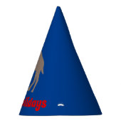 Cute Kerstmis Camel Custom Feesthoedjes (Rechts)