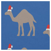 Cute Kerstmis Camel Pattered Stof (Close Up)