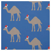 Cute Kerstmis Camel Pattered Stof (Swatch)