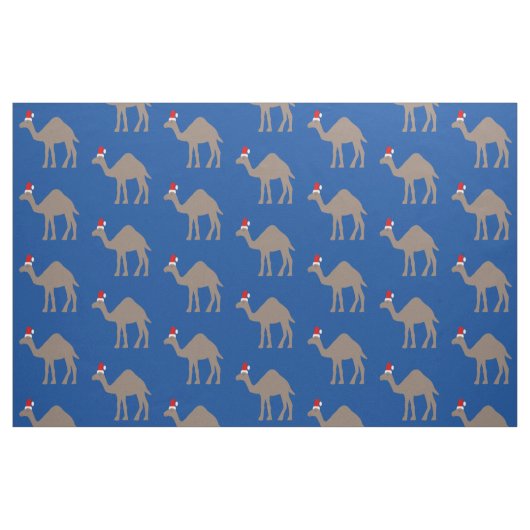 Cute Kerstmis Camel Pattered Stof (Fat Quarter)