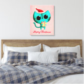 Cute Kerstmis Canvas Afdruk (Insitu (Slaapkamer))