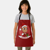 Cute Kerstmis cartoon Apron Schort (Insitu)
