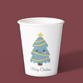 Cute Kerstmis Cup Papieren Bekers