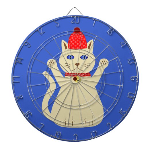 Cute Kerstmis Dartbord (Voorkant)