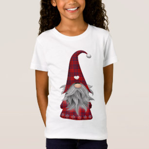 Cute Kerstmis Elf Gnome T-shirt