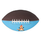 Cute Kerstmis Fox American Football (Voorkant)