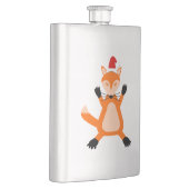 Cute Kerstmis Fox Flacon (Rechts)
