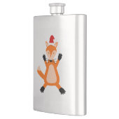 Cute Kerstmis Fox Flacon (Links)