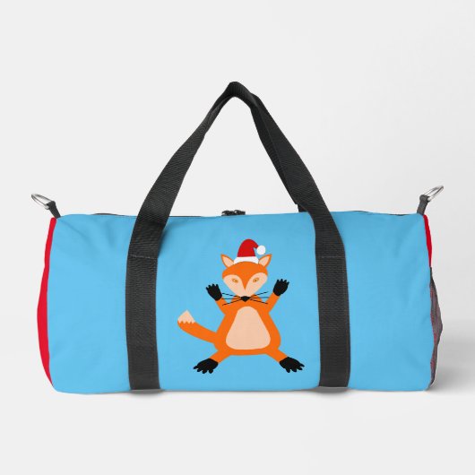 Cute Kerstmis Fox Plunjezak (Voorkant)