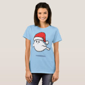 Cute Kerstmis Ghost T-shirt (Voorkant volledig)