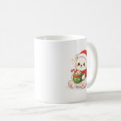 Cute Kerstmis Ijsbeer Mok Kawaii (Voorkant rechts)