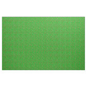 Cute Kerstmis Kat Green Holiday Fabric Stof (Yard (91,4 cm))