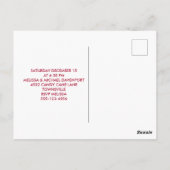 Cute Kerstmis Kitten Party nodigt uit Briefkaart (Achterkant)