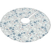 Cute Kerstmis Kittens Kerstboom Rok (Gekanteld)