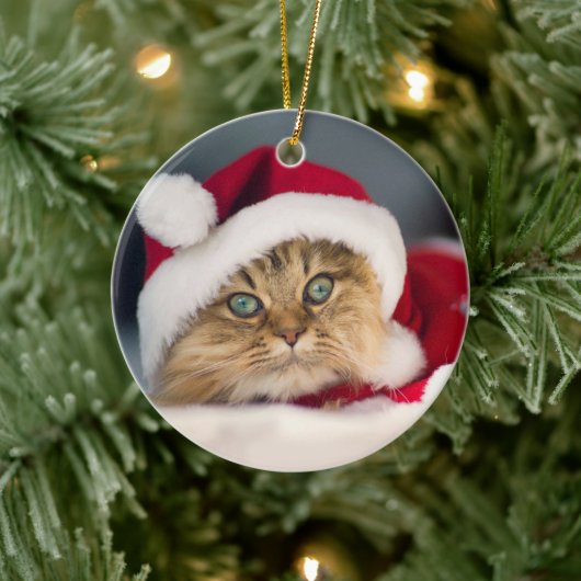 Cute Kerstmis liegt Keramisch Ornament (Boom)