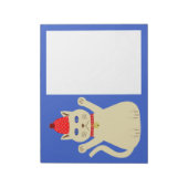 Cute Kerstmis Notitieblok (Linkerzijde)