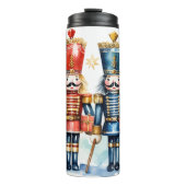 Cute Kerstmis Nutcracker Thermosbeker (Voorkant)
