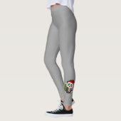 Cute Kerstmis Panda Beer Leggings (Links)