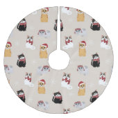 Cute Kerstmis Pattern Kerstboom Rok (Voorkant)