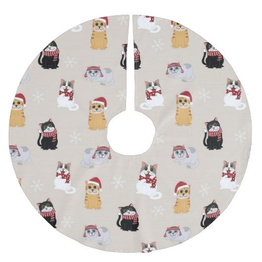Cute Kerstmis Pattern Kerstboom Rok (Voorkant)