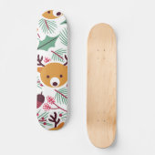 Cute Kerstmis Pattern Persoonlijk Skateboard (Voorkant)