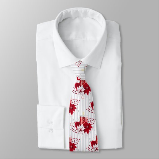 Cute Kerstmis Pattern Stropdas (Gebonden)