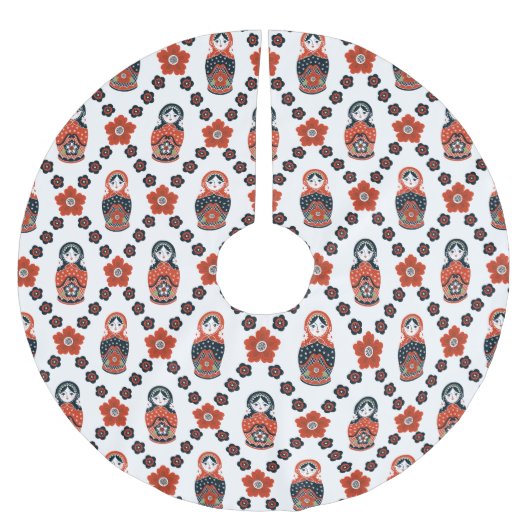 Cute Kerstmis Pattern Tree Skirt Kerstboom Rok (Voorkant)