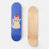 Cute Kerstmis Persoonlijk Skateboard (Voorkant)