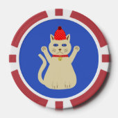 Cute Kerstmis Poker Chips (Voorkant)