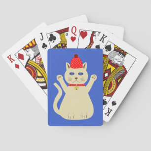 Cute Kerstmis Pokerkaarten